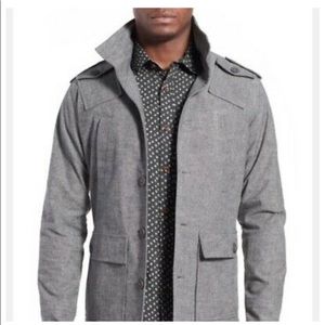 Men’s Kane & Unke Trim Fit Coat